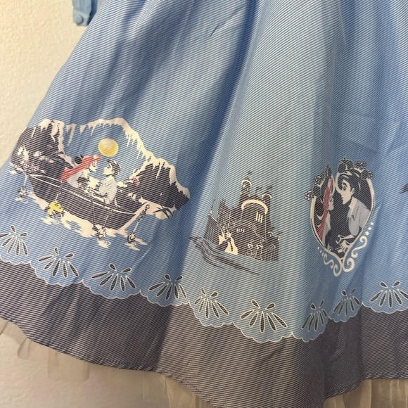 Secret Honey x Disney Honey Bunch The Little Mermaid  Disney Dress- 2 Small NWT - Picture 5 of 16